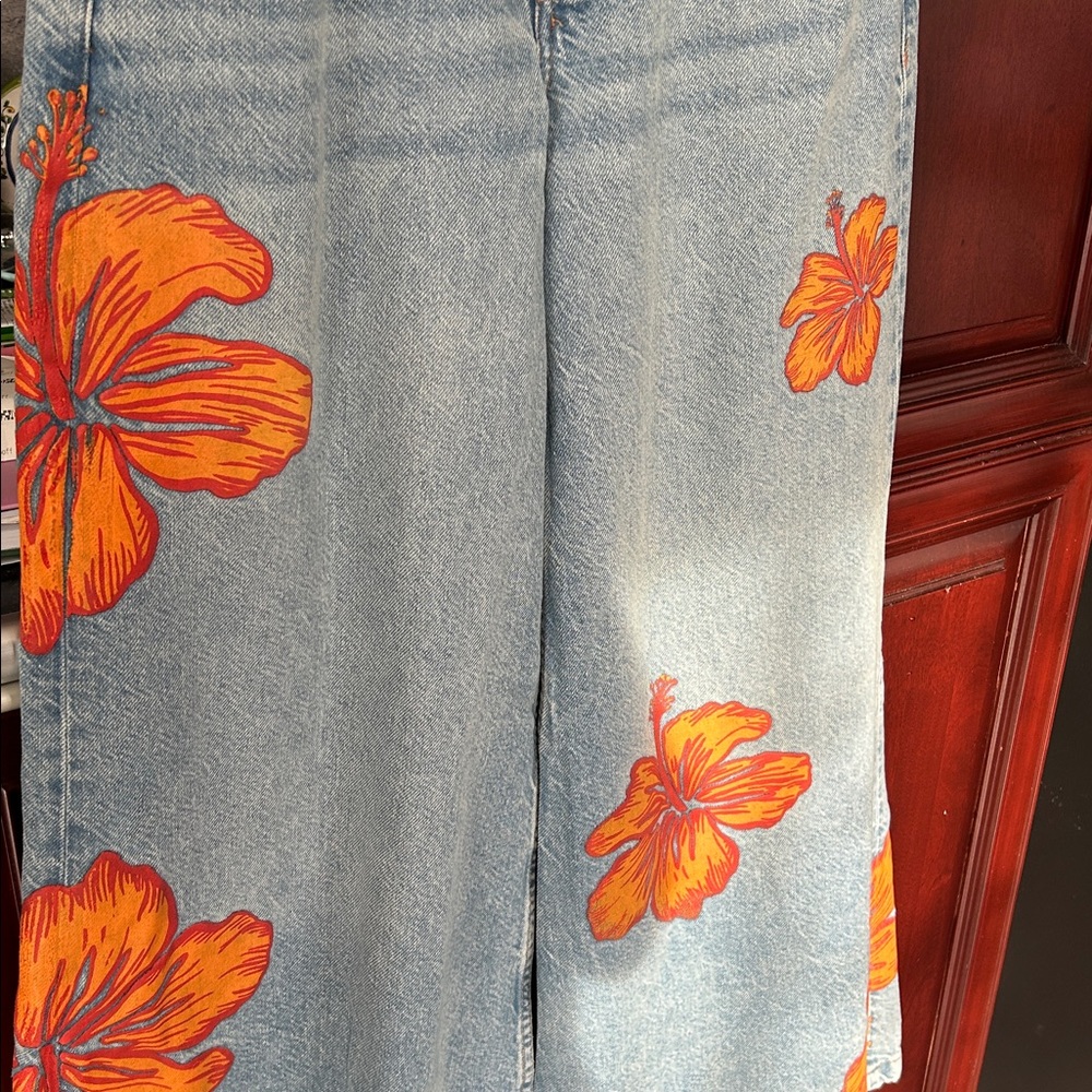 FREE PEOPLE x We The Free Palisades Wide-Leg Jeans size 26 - Picture 9 of 12